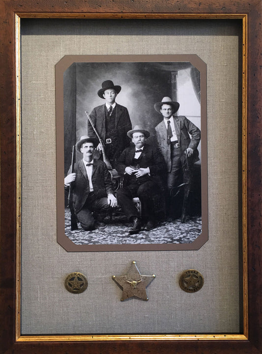 The Texas Rangers with Frank Hamer