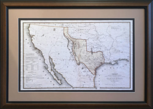 The Republic of Texas as Recognized by the United States