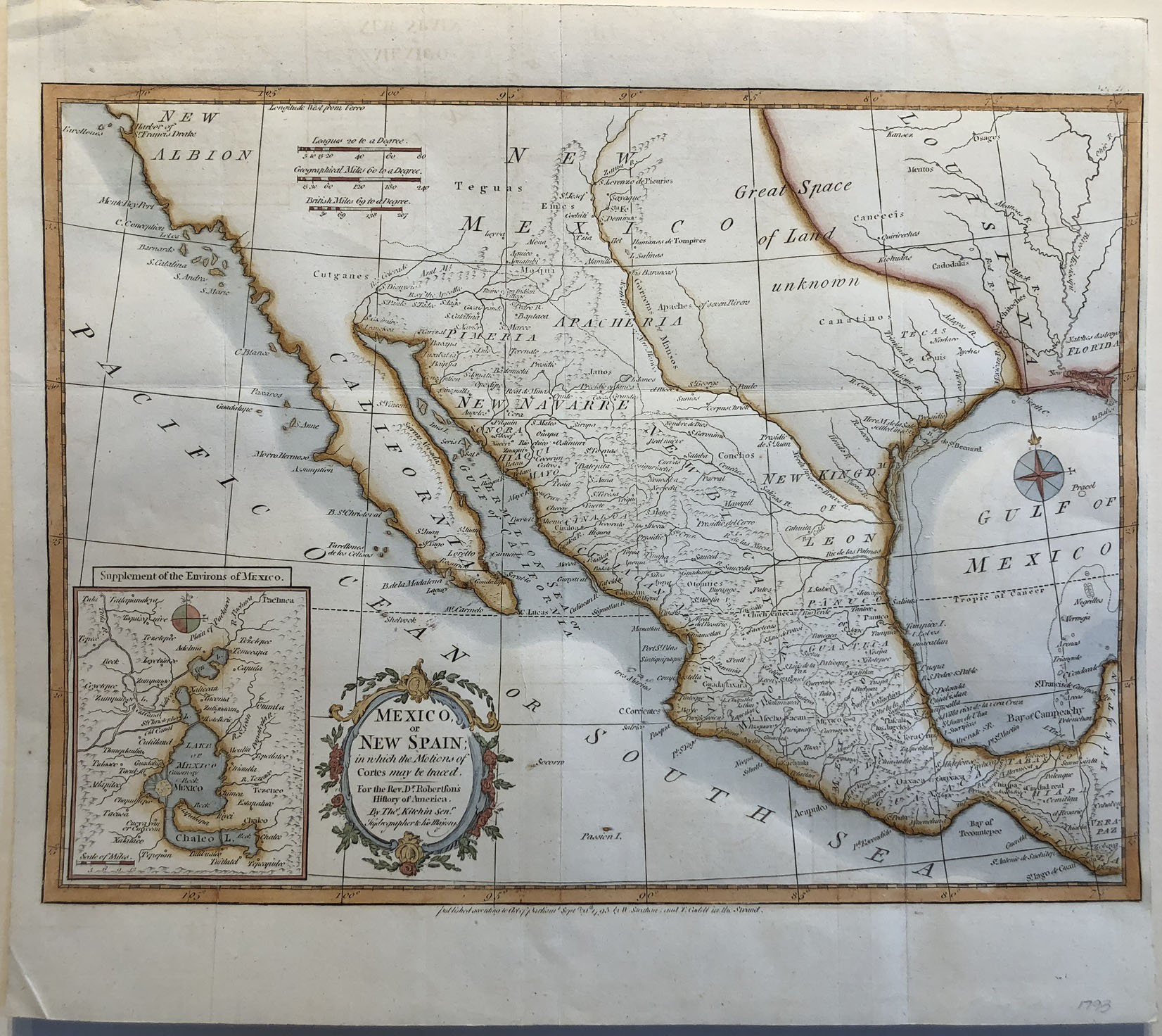 Original Map of Texas as Great Space of Land Unknown - Gallery of the ...