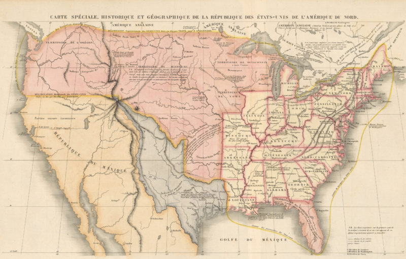 Map of the Early Texas Land Grants - Gallery of the Republic